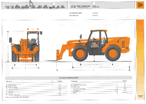 Chariot Élévateur Télescopique JCB 535-140