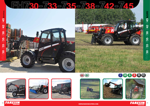 Chariot Élévateur Télescopique Faresin Handlers 7.38