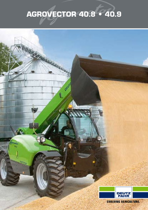 Chariot Élévateur Télescopique DEUTZ-FAHR Agrovector 40.8