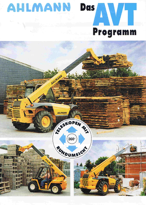 Chariot Élévateur Télescopique Ahlmann AVT 1330 SL