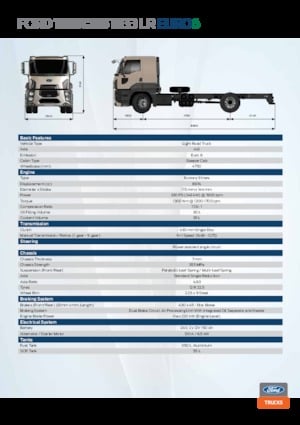 Chassis Ford 1833 LR