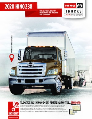 Chassis Hino 2020 HINO 238 4x2