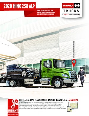 Chassis Hino 2020 HINO 258 ALP_x000D_ 4x2