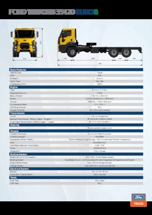 Chassis Ford 3542D