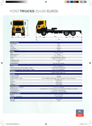 Chassis Ford 3542M