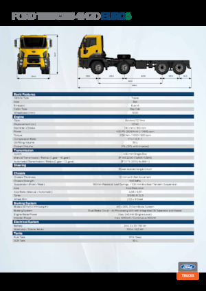 Chassis Ford 4142
