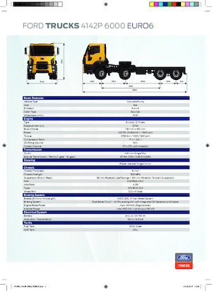 Chassis Ford 4142P 6000