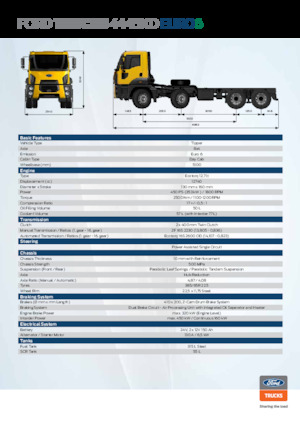 Chassis Ford 4445 XD