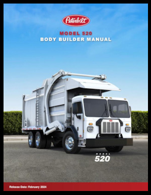 Chassis Peterbilt 520 Cummins L9N