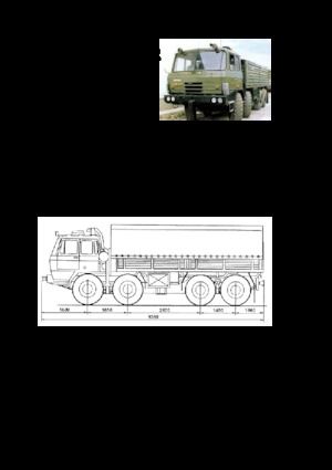 Chassis Tatra 815 VVN 8x8