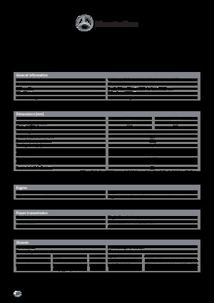 Chassis Mercedes-Benz Actros 1824 L 4x2