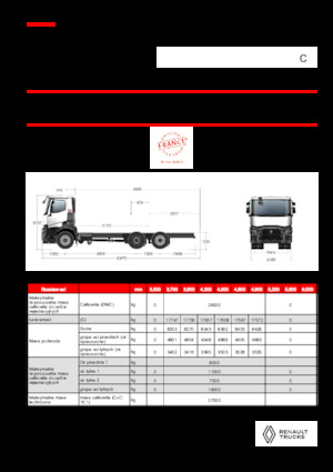 Chassis Renault C P6X2 13L E6