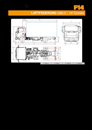 Chassis Isuzu F14N Q