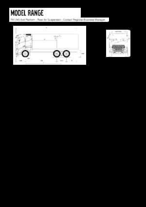 Chassis Volvo Trucks FH420 LNG 6x4 Platform