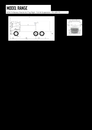 Chassis Volvo Trucks FH670 Battery Electric 6x2 Rigid