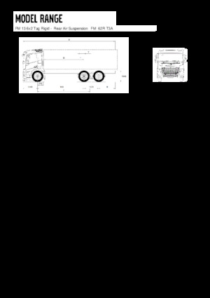 Chassis Volvo Trucks FM13.420 6x2 Tag Rigid