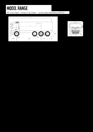 Chassis Volvo Trucks FM13.420 8x2 Rigid - Pusher