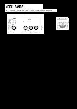 Chassis Volvo Trucks FM13.420 8x4 Rigid - Pusher Axle Tridem