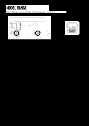 Chassis Volvo Trucks FM670 Battery Electric 4x2 Rigid