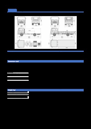 Chassis Hyundai Commercial Vehicles HD120 4x2 D6GA