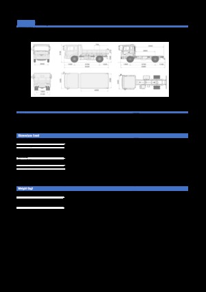 Chassis Hyundai Commercial Vehicles HD170 4x2 D6AV