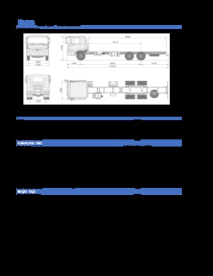 Chassis Hyundai Commercial Vehicles HD250 6x4 D6AC