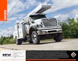 Chassis International HV513 113 Extended Cab International A26