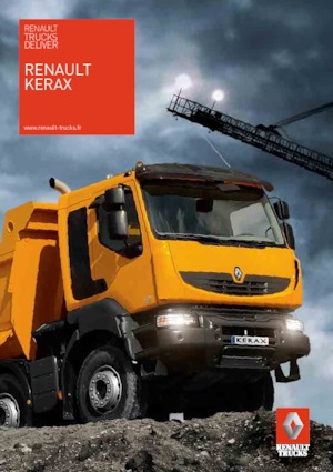 Chassis Renault KERAX 380.35 6x6 PMR HEAVY E3