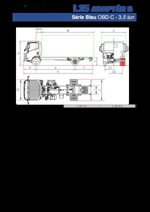 Chassis Isuzu L35 F S