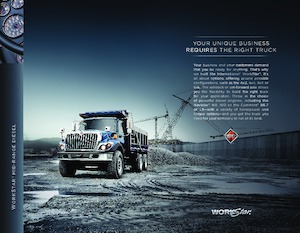 Chassis International Workstar 7400 150 SBA Extended Cab DT