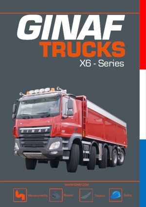 Chassis Ginaf X6 4344 TS