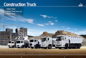 Chassis Hyundai Commercial Vehicles XCIENT 6x4 10m3 D6AC
