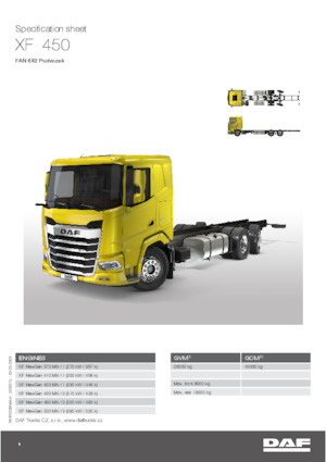 Chassis DAF XF 430 FAN