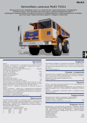 Tombereaux Rigides Belaz 75054
