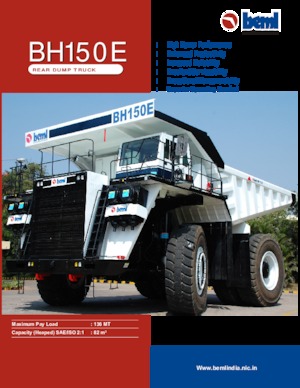 Tombereaux Rigides Beml BH150E