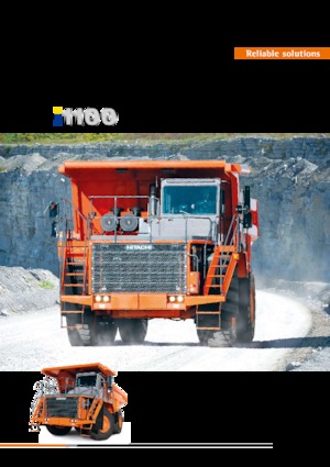 Tombereaux Rigides Hitachi EH1100-5