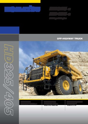 Tombereaux Rigides Komatsu HD325-8E0
