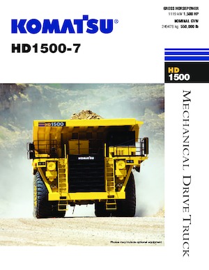 Tombereaux Rigides Komatsu HD1500-7