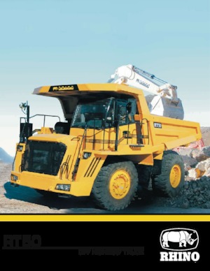 Tombereaux Rigides RHINO RT50