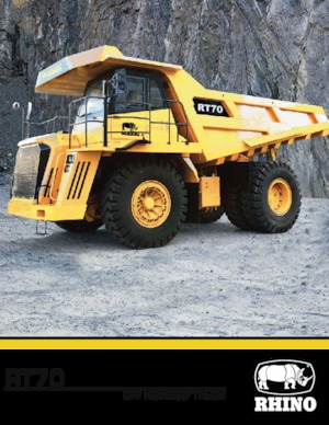 Tombereaux Rigides RHINO RT70