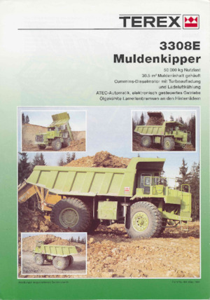 Tombereaux Rigides Terex 3308E