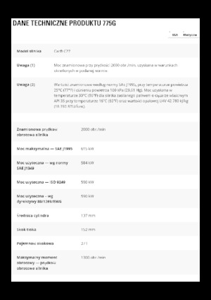 Tombereaux Rigides Caterpillar 775G