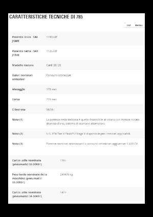 Tombereaux Rigides Caterpillar 785