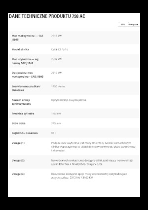 Tombereaux Rigides Caterpillar 798 AC