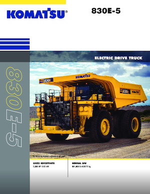 Tombereaux Rigides Komatsu 830-E