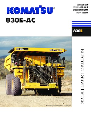 Tombereaux Rigides Komatsu 830E-AC