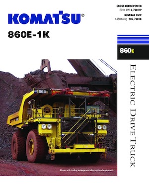 Tombereaux Rigides Komatsu 860E-1K