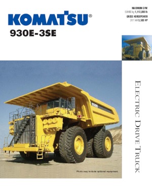 Tombereaux Rigides Komatsu 930E-3SE