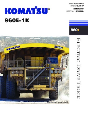 Tombereaux Rigides Komatsu 960E-1K