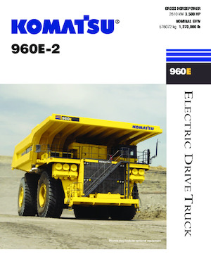 Tombereaux Rigides Komatsu 960E-2